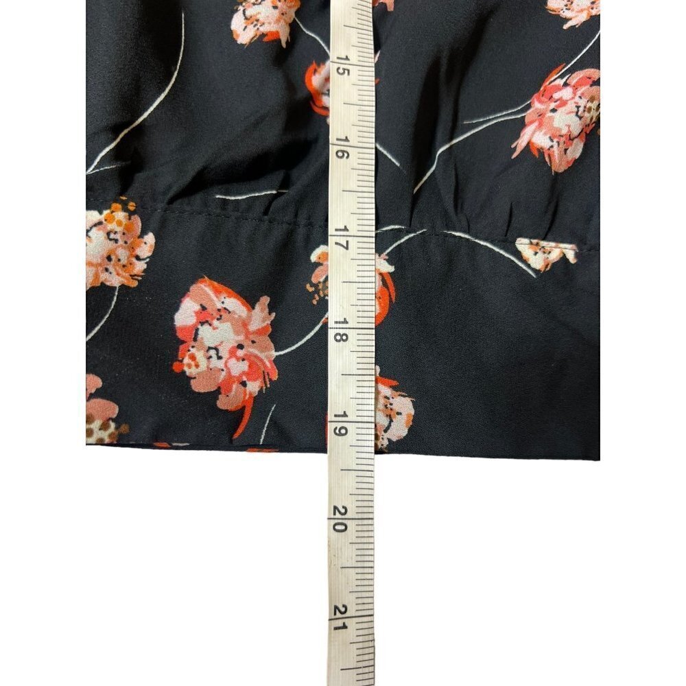 What Not To Wear Women's Black Floral Top - Picture 7 of 7
